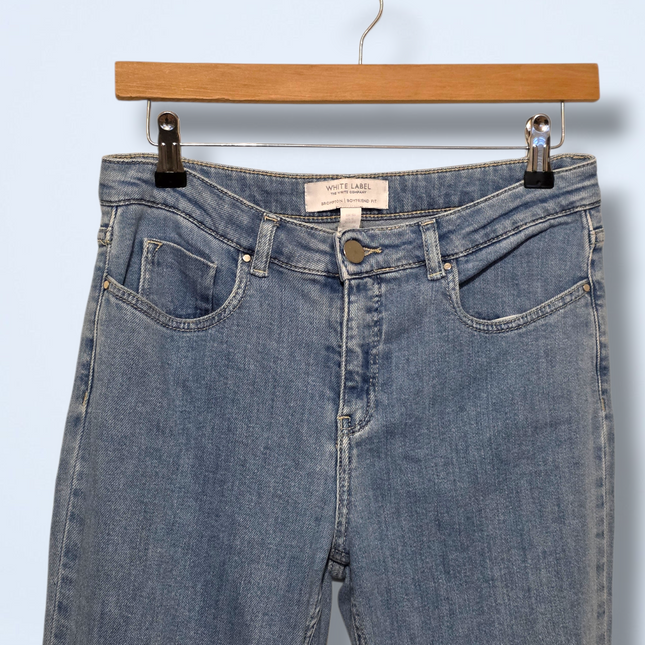 White Company White Label Brompton Boyfriend Fit Jeans UK 10