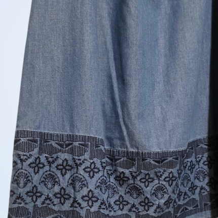 White Stuff – Size UK 12 – Off the Shoulder Denim Dress