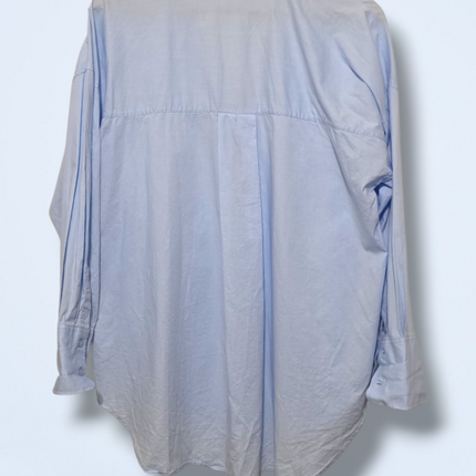 Zara – Size Small – Pale Blue Button-up Shirt – Long-sleeved