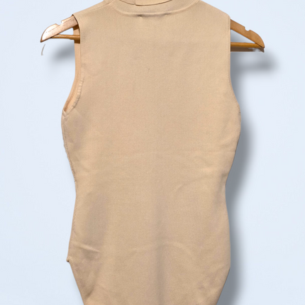 Zara – NWT – Size Large – Cream Contour Bodysuit