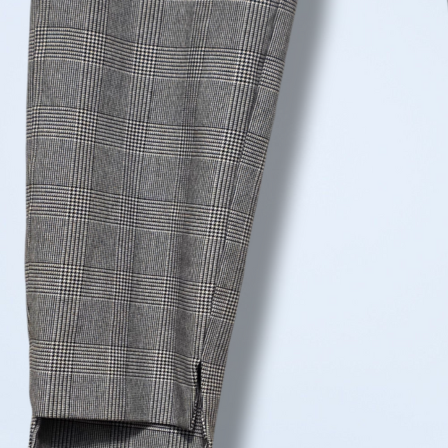 Zara – EU 40 UK 12 – Zara Check Striped Formal Trousers