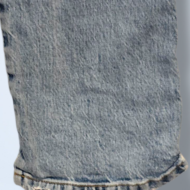 Zara Distressed Light Blue Mom Jeans UK Size 8