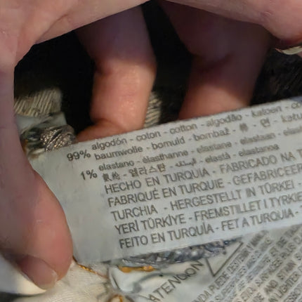 Zara Distressed Light Blue Mom Jeans UK Size 8