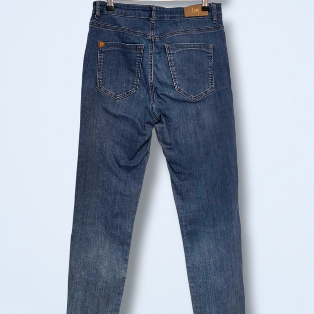 ISay UK 12 Slim-fit High Waisted Denim Jeans