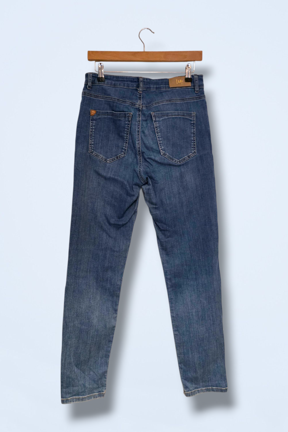 ISay UK 12 Slim-fit High Waisted Denim Jeans