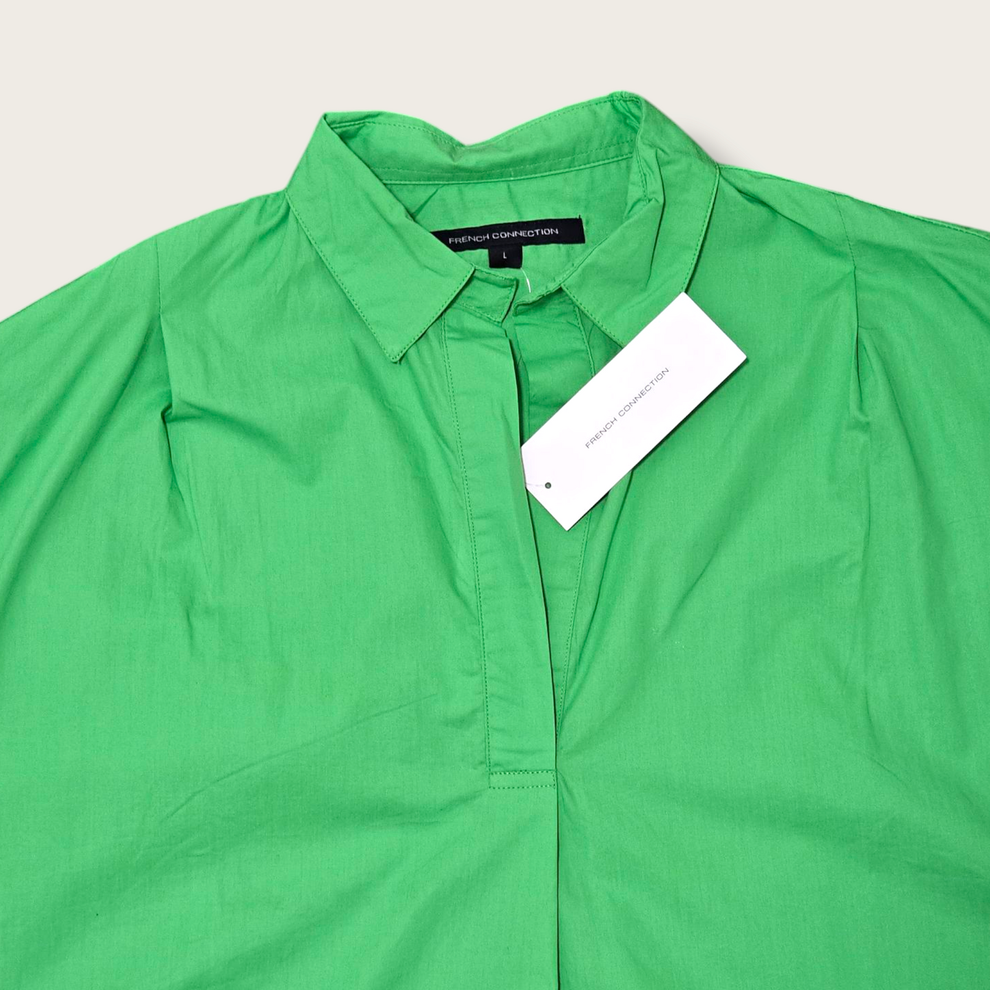 Green Boxy-fit Shirt French Connection New Large