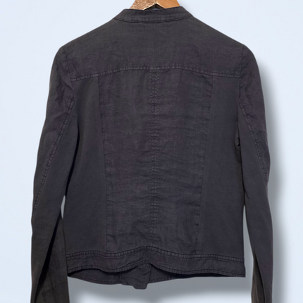 Sandwich – NWT – 100% Linen Grey Zipped Jacket – EU 36/UK 8